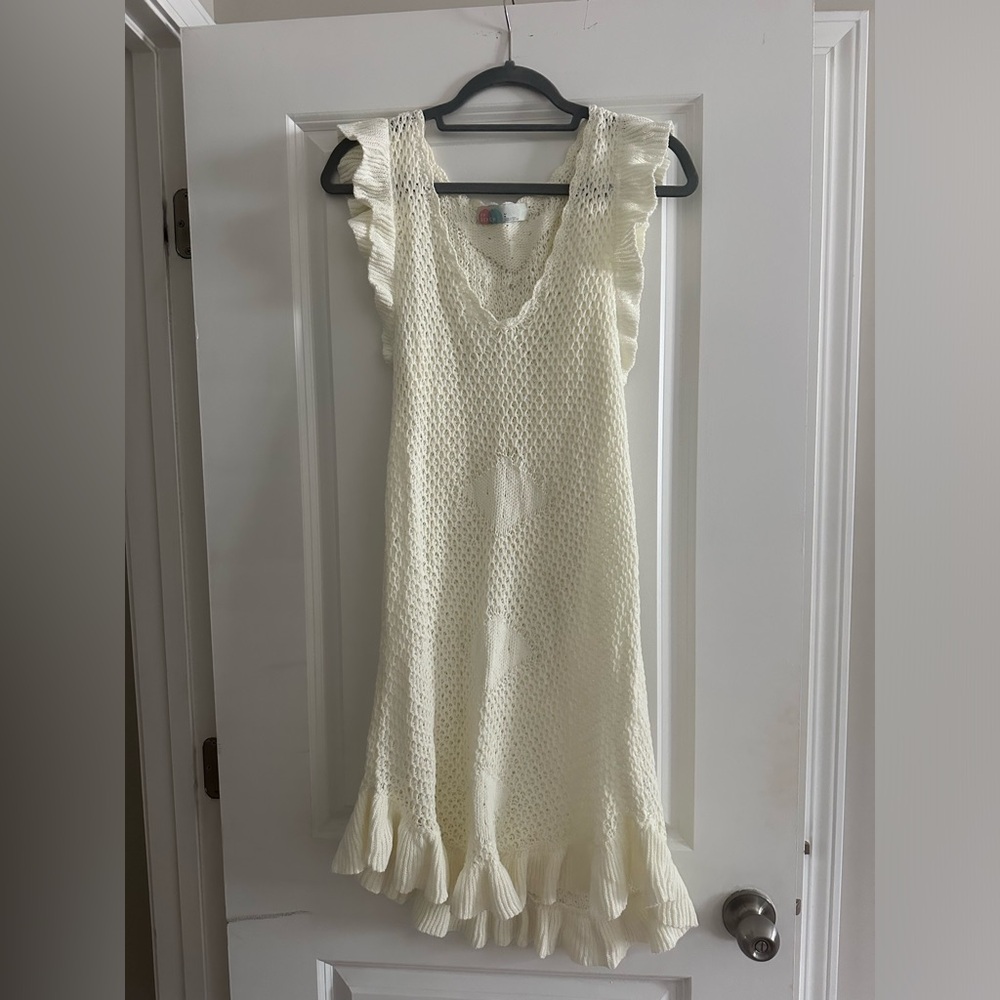 Free people beach cover up size large runs small